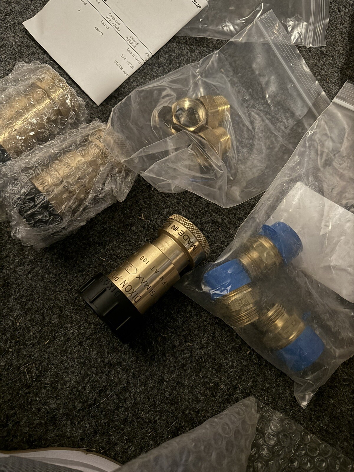 175 PSI Brass high pressure Dixon Powhaton spray nozzle