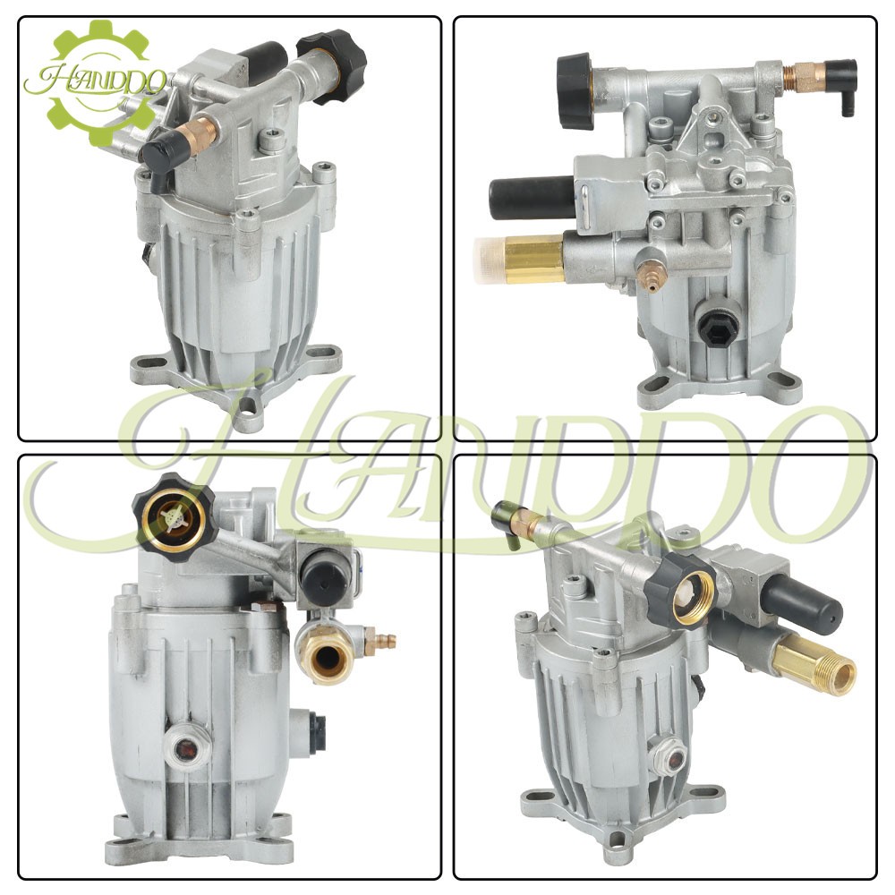 Universal MAX 3000 PSI Pressure Washer Pump 3/4 HorizShaft 2.5 GPM Oil Sealed