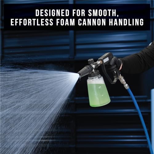 Premium Swivel Pressure Washer Gun, Short Handle with ¼” Quick Connect for a