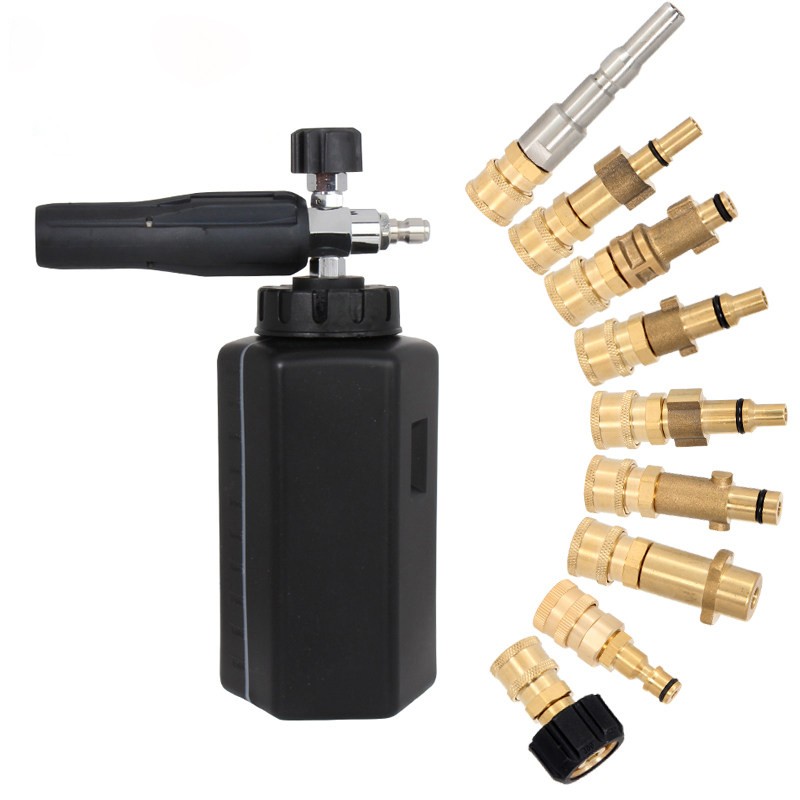 Pressure Washer Quick Connector Spray Torch Foam Snow Foam Lance Connector Brass