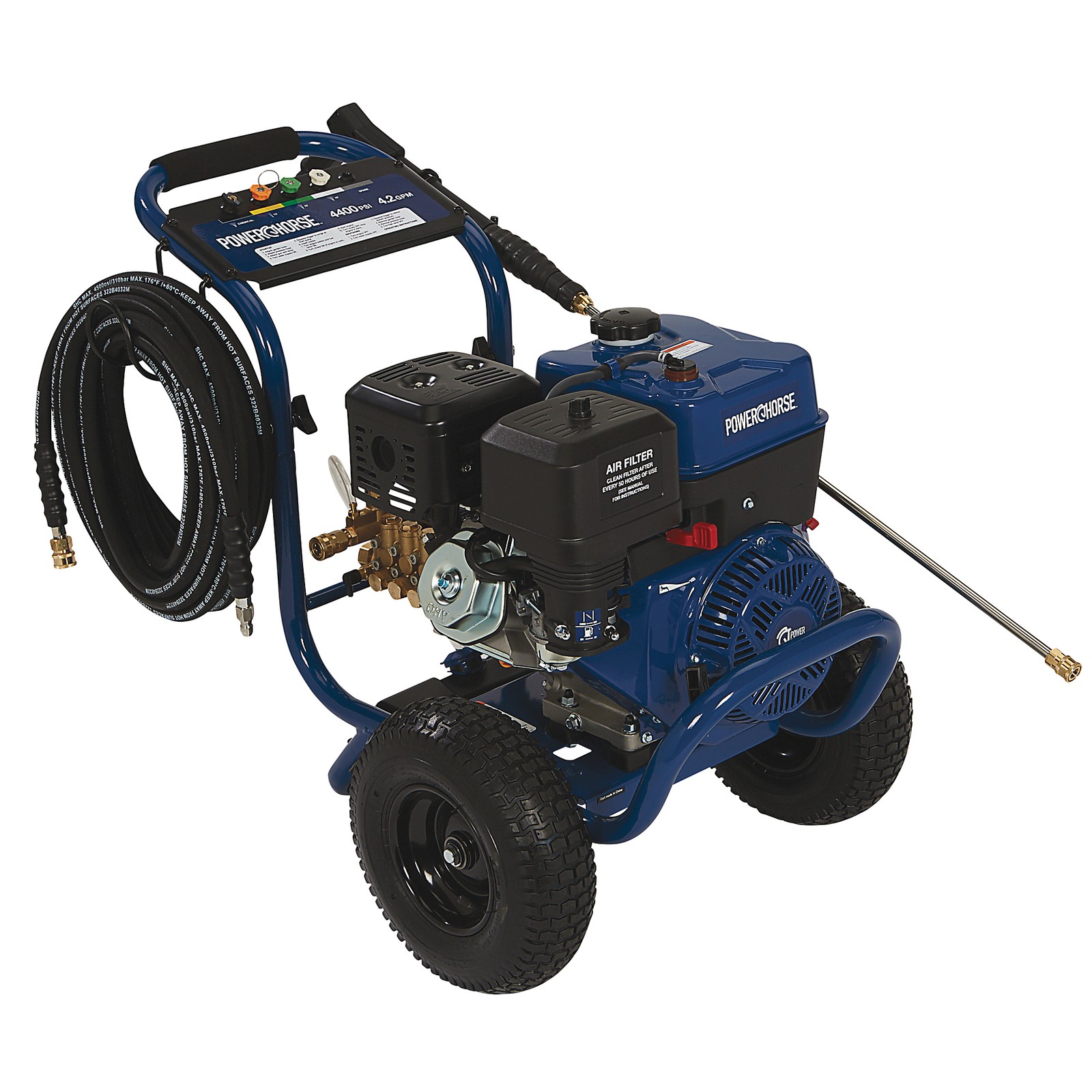 Powerhorse Gas Cold Water Pressure Washer, 4400 PSI, 4.2 GPM