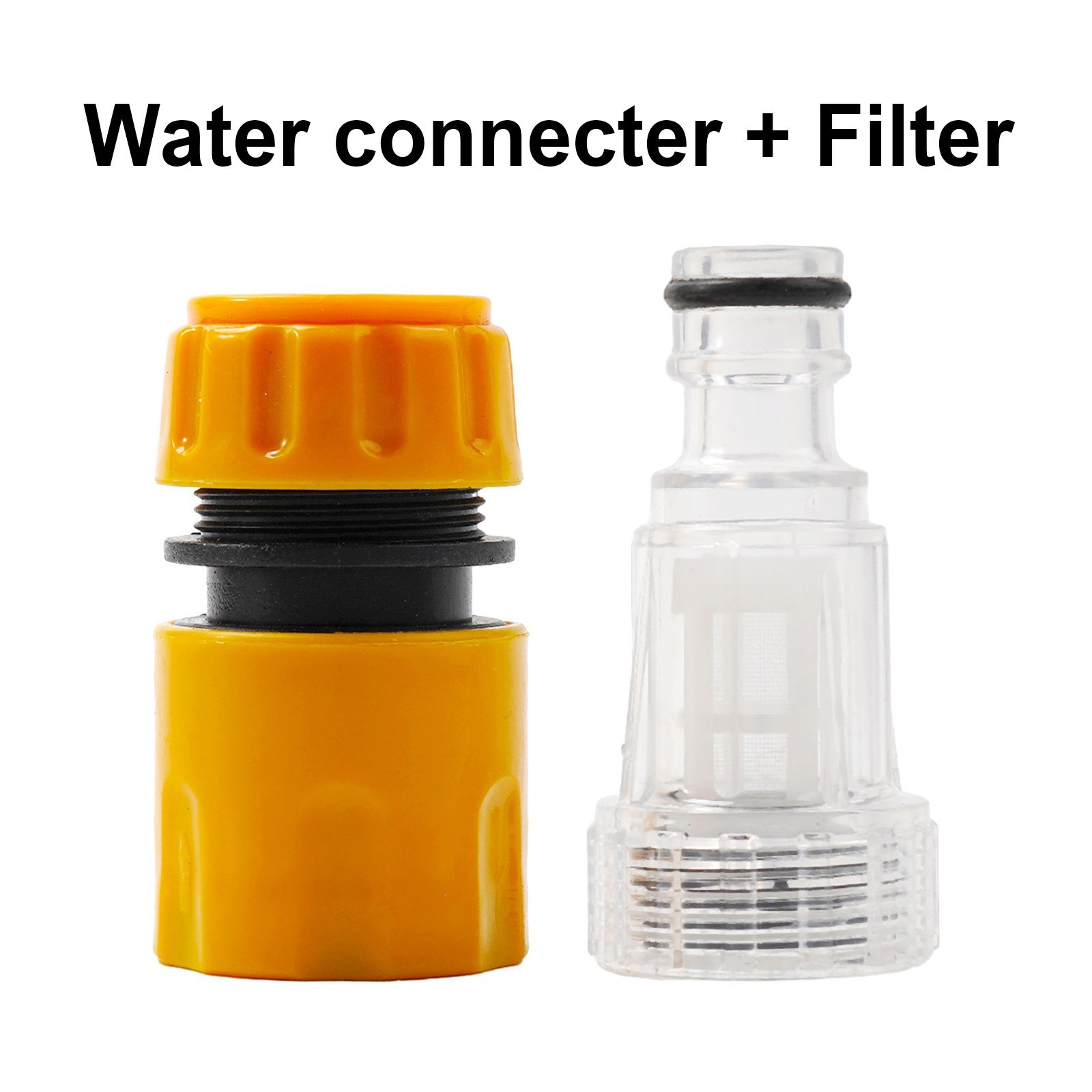 Accessories Car Washer Adapter Pressure Washer 1 Set 2 * Filter Element