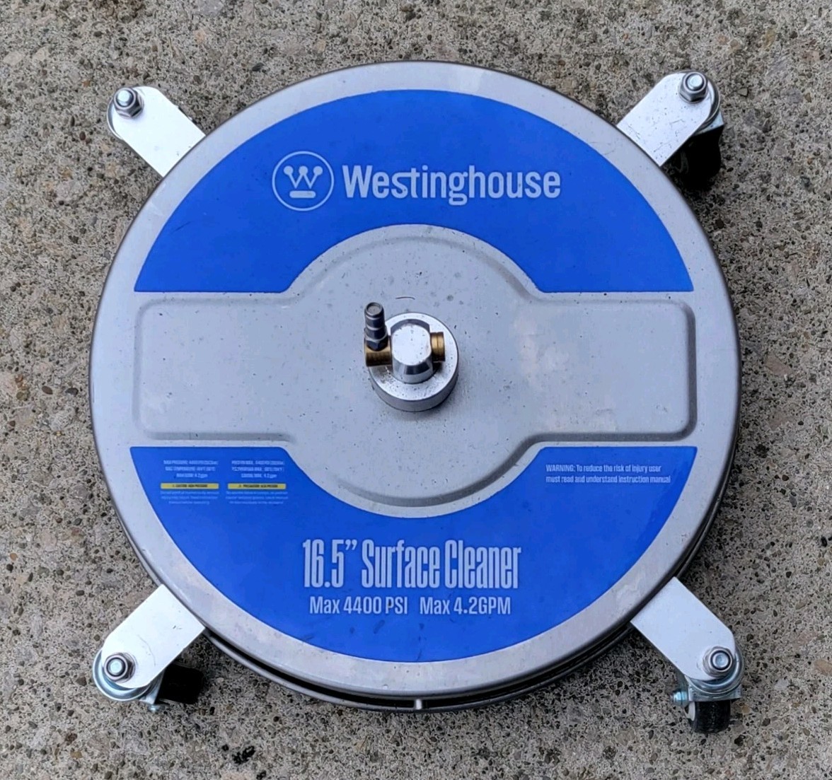 Westinghouse 16.5″ Stainless Steel Pressure Washer Surface Cleaner Max 4400 psi