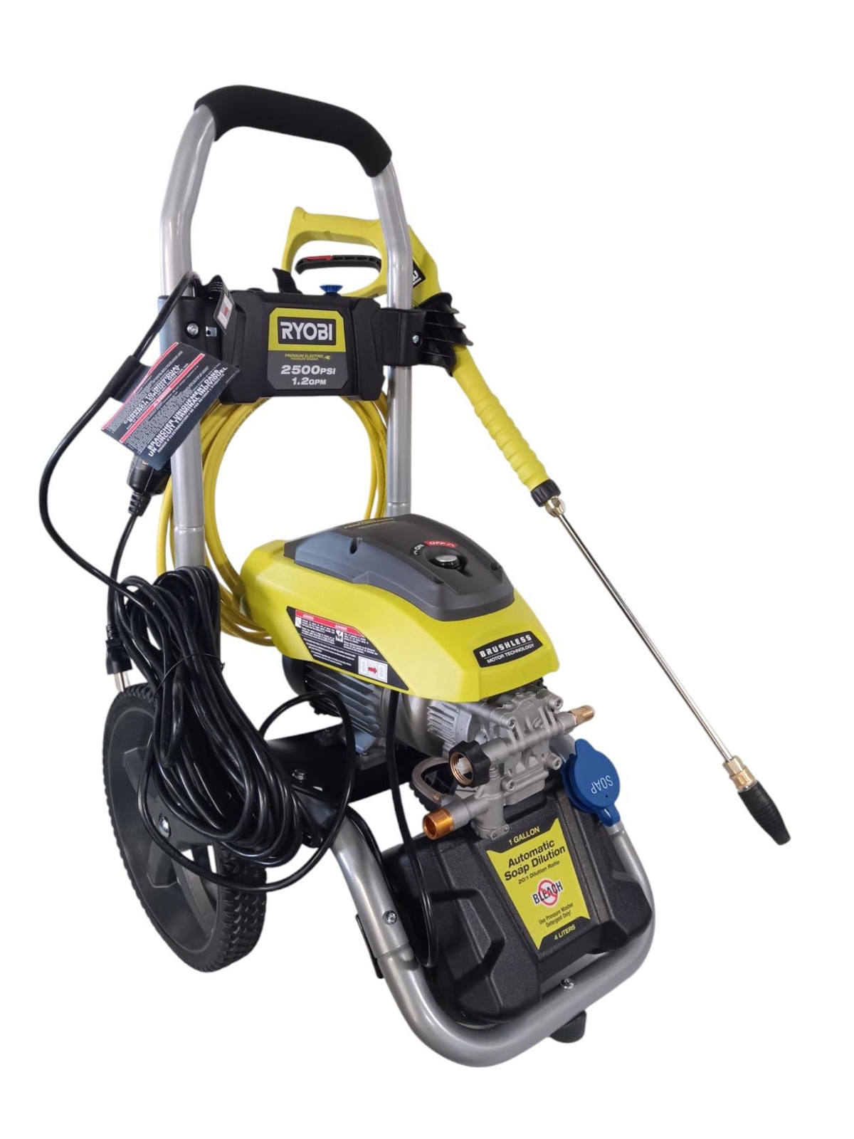 RYOBI 2500PSI 1.2GPM Electric Pressure Washer RY142500
