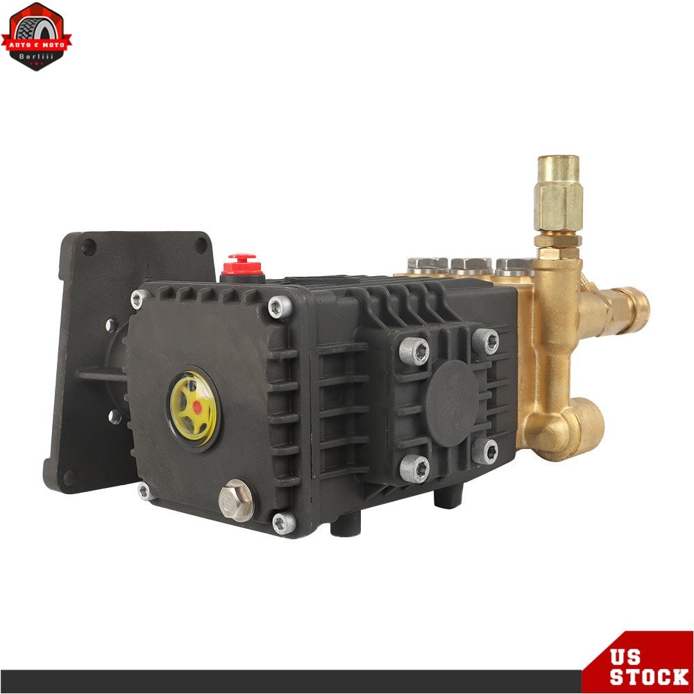 4 GPM Pressure Washer Pump Power Washer Pump 1″ Shaft Horizontal 4400 PSI new