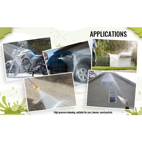 Electric Pressure Washer 1800PSI 1.6GPM Portable Power Washer with 20FT Hose