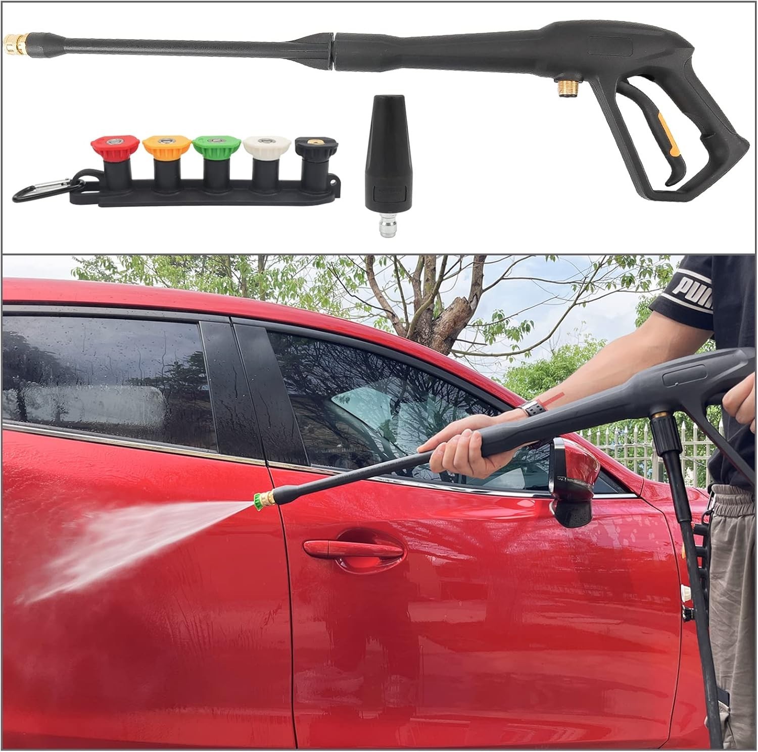 Replacement Spray Gun with Extension Wand & M22-15 Connector