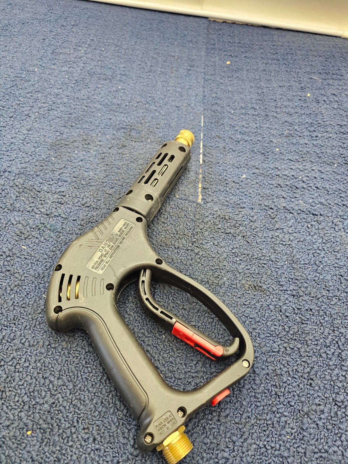 KW KW35 Pressure Washer Handle Max 350 Bar – Max 5000 PSI 60°C – 120°F