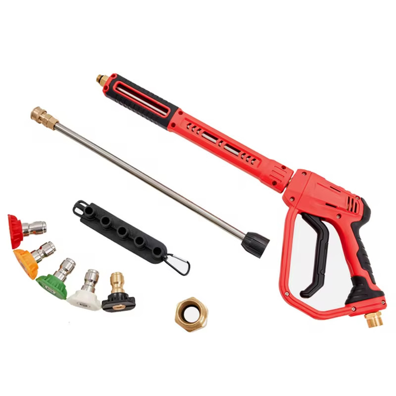 Pure copper high-pressure water gun for car washing, water gun cleaning machine,