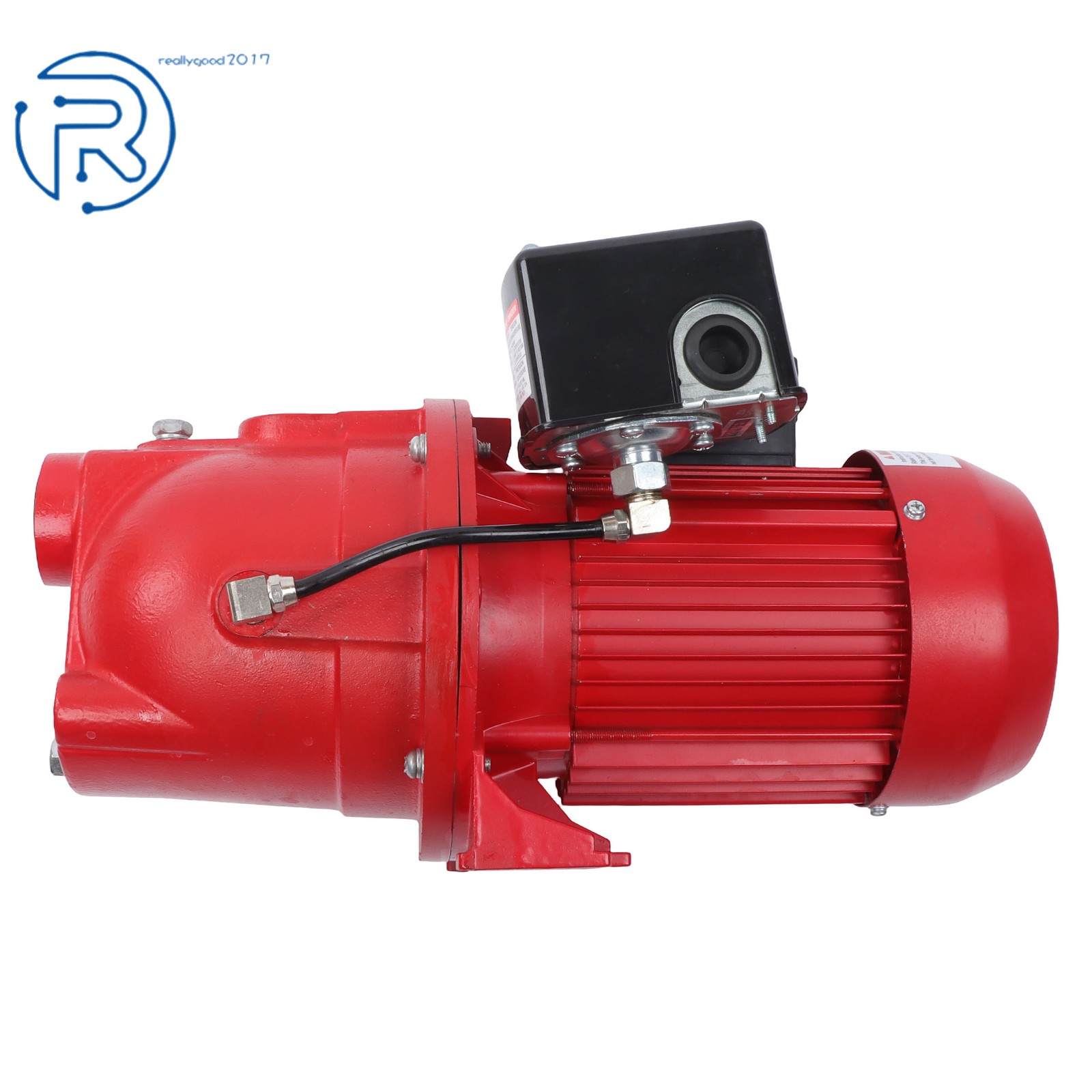 Shallow Well Jet Pump 3/4 HP, 13 GPM Dual Voltage (115/230 Volts), Red 97080701