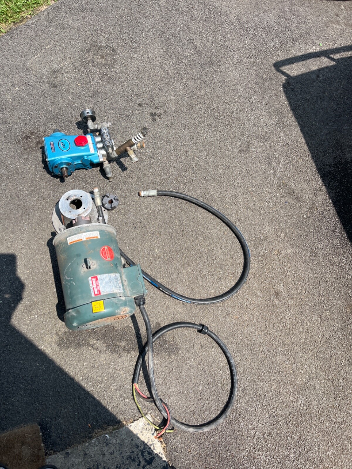 Industrial Pressure Washer Set-up