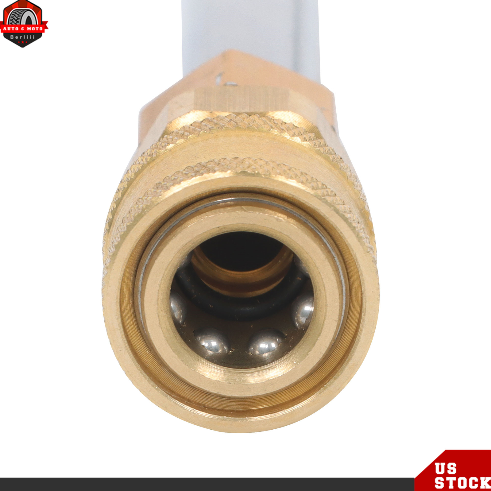 High Pressure Washer Gun Extension Wand Lance Gutter Cleaner Nozzles Kit 4000PSI