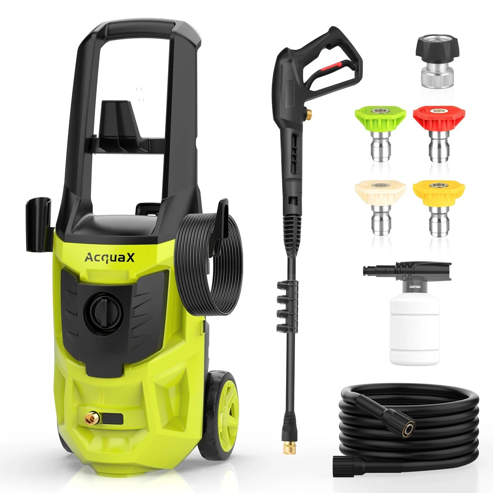 Electric Pressure Washer 4800 PSI 4.0 GPM Power Cleaning Machine Green