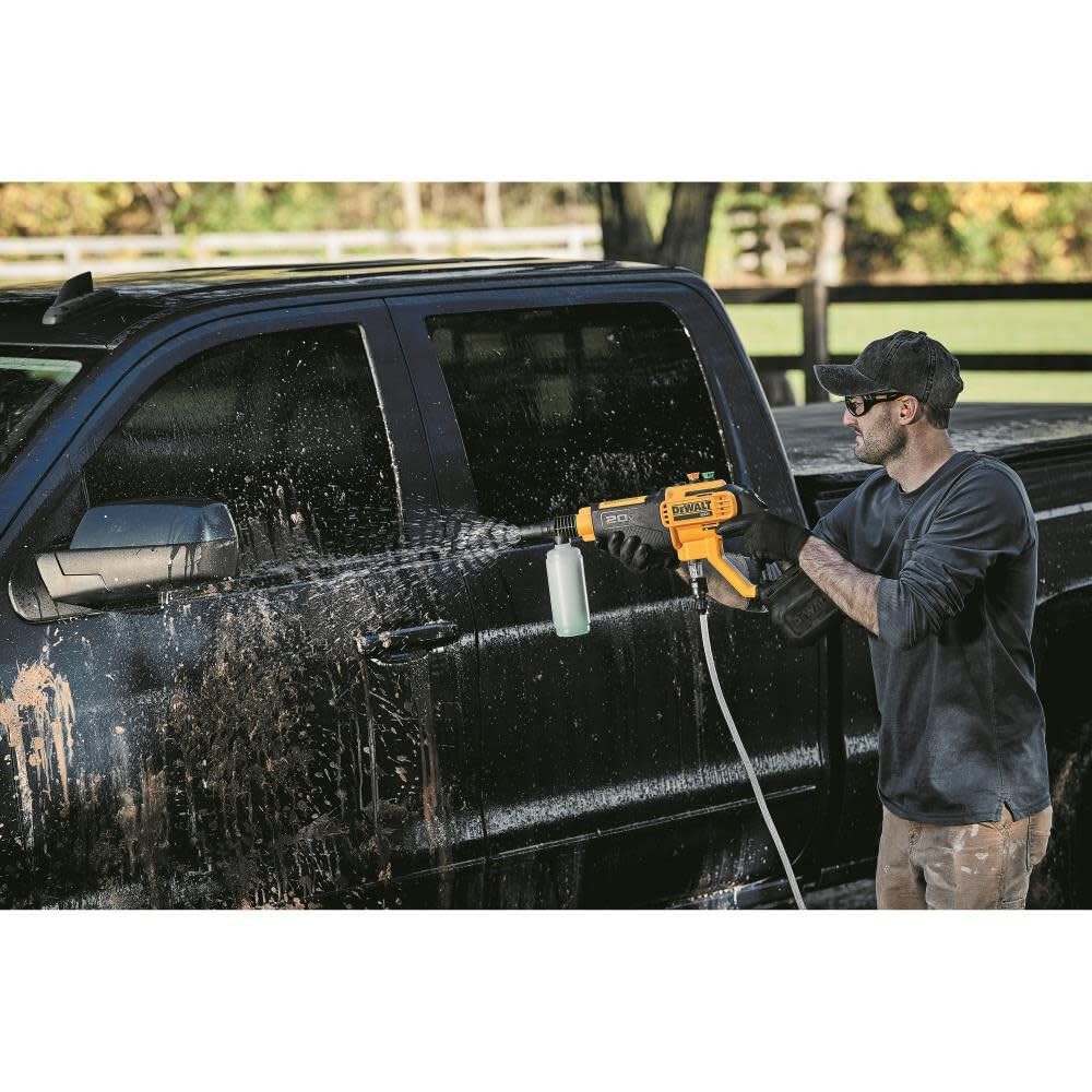 DEWALT Cordless Pressure Washer, Power Cleaner, 550-PSI, 1.0 GPM, Tool Only,