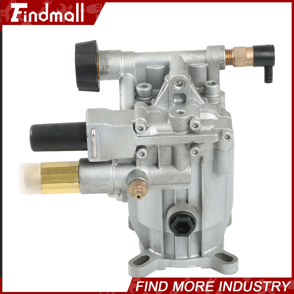Pressure Washer Pump Horizontal 3/4″Shaft – MAX 3000 PSI 2.5 GPM Oil Sealed