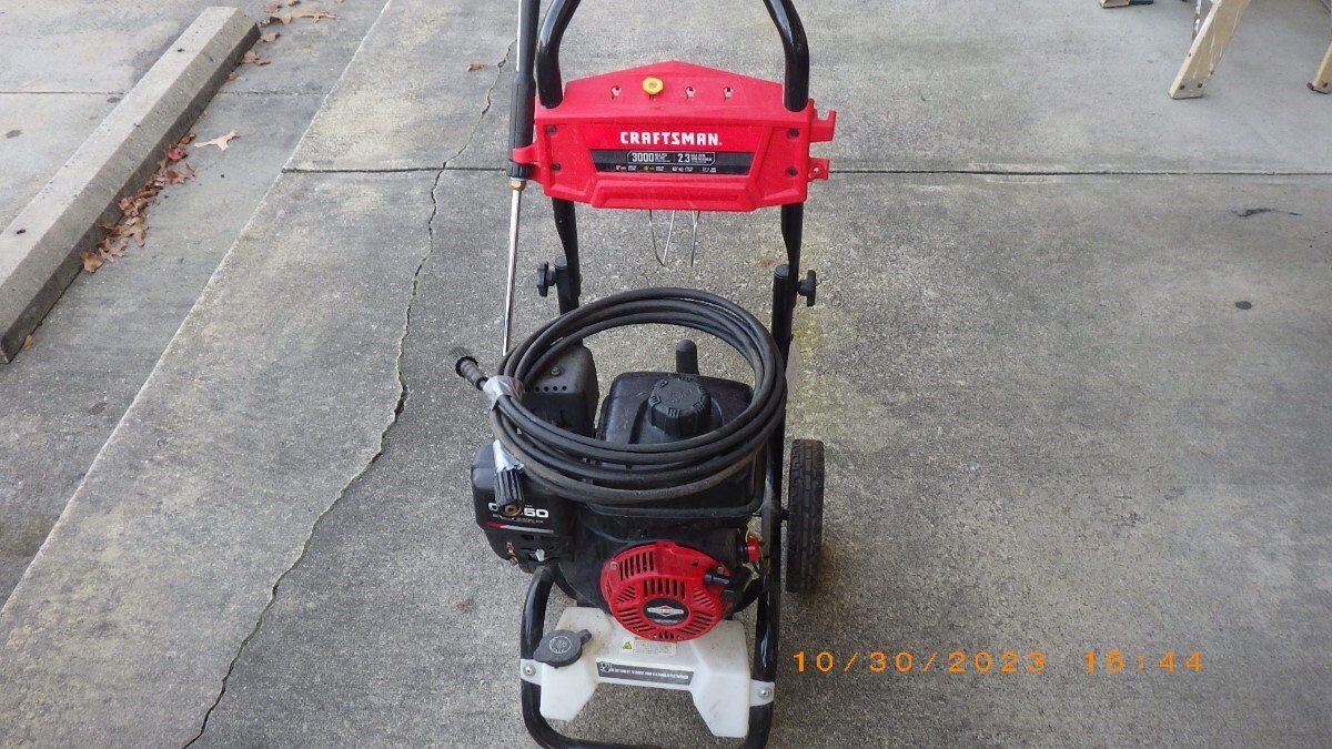 3000-PSI 2.3-GPM Cold Water Gas Pressure washer (TDY027399)