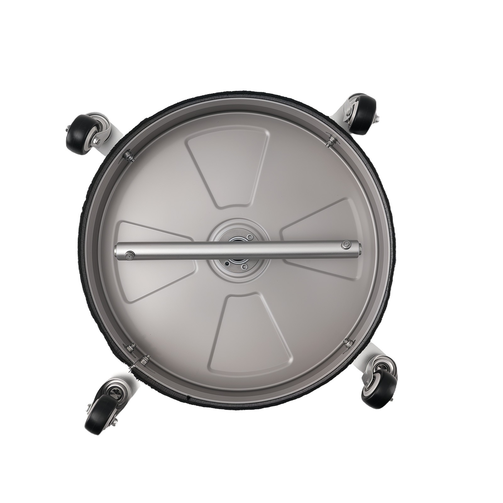 15″ Pressure Washer Surface Cleaner Stainless Steel 4 Wheels Dual Nozzle