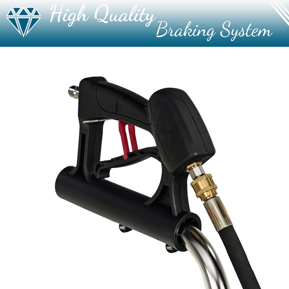 16.5″ Pressure Washer Surface Cleaner With Handles W/ 4 Spinner Wheels
