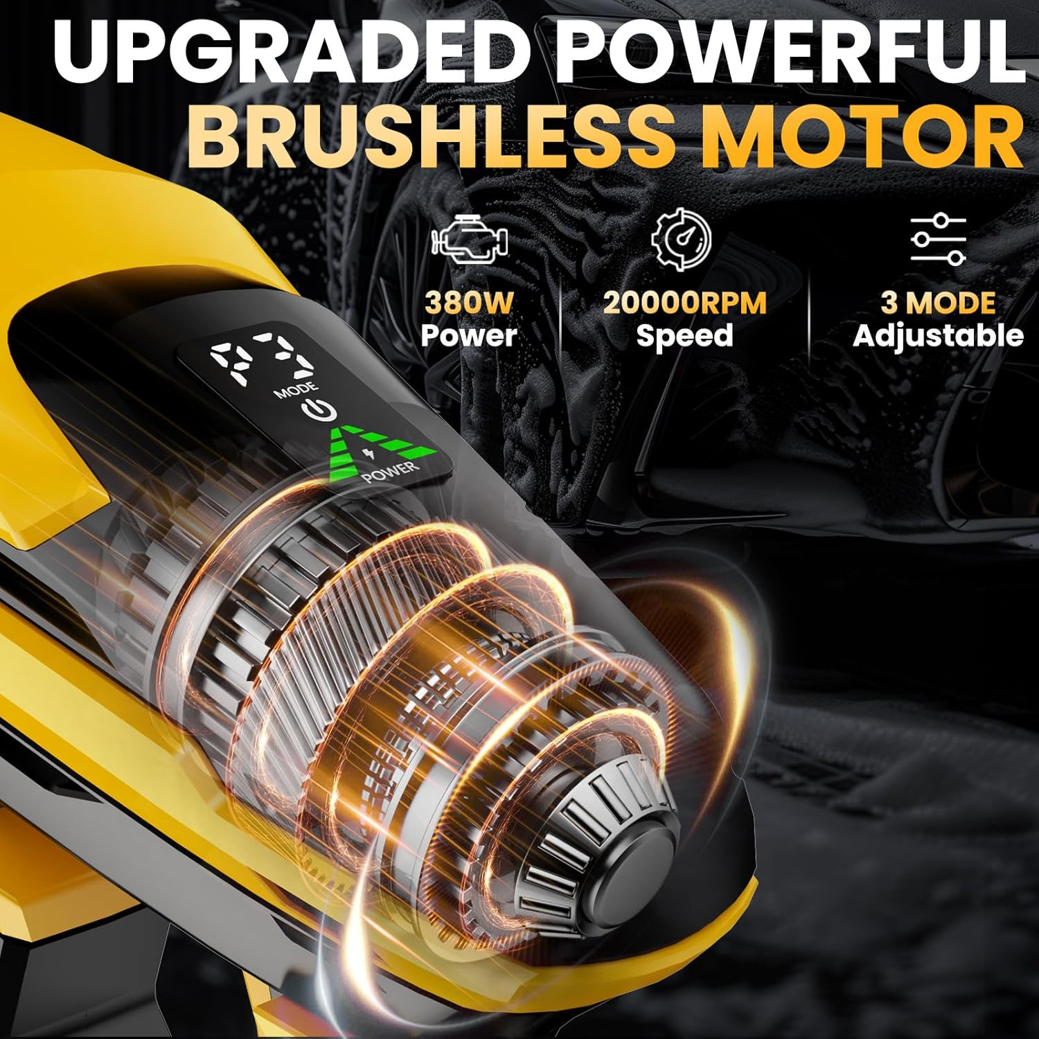 800PSI Cordless Portable Washer for Dewalt 20V Battery, Portable Handheld Washer