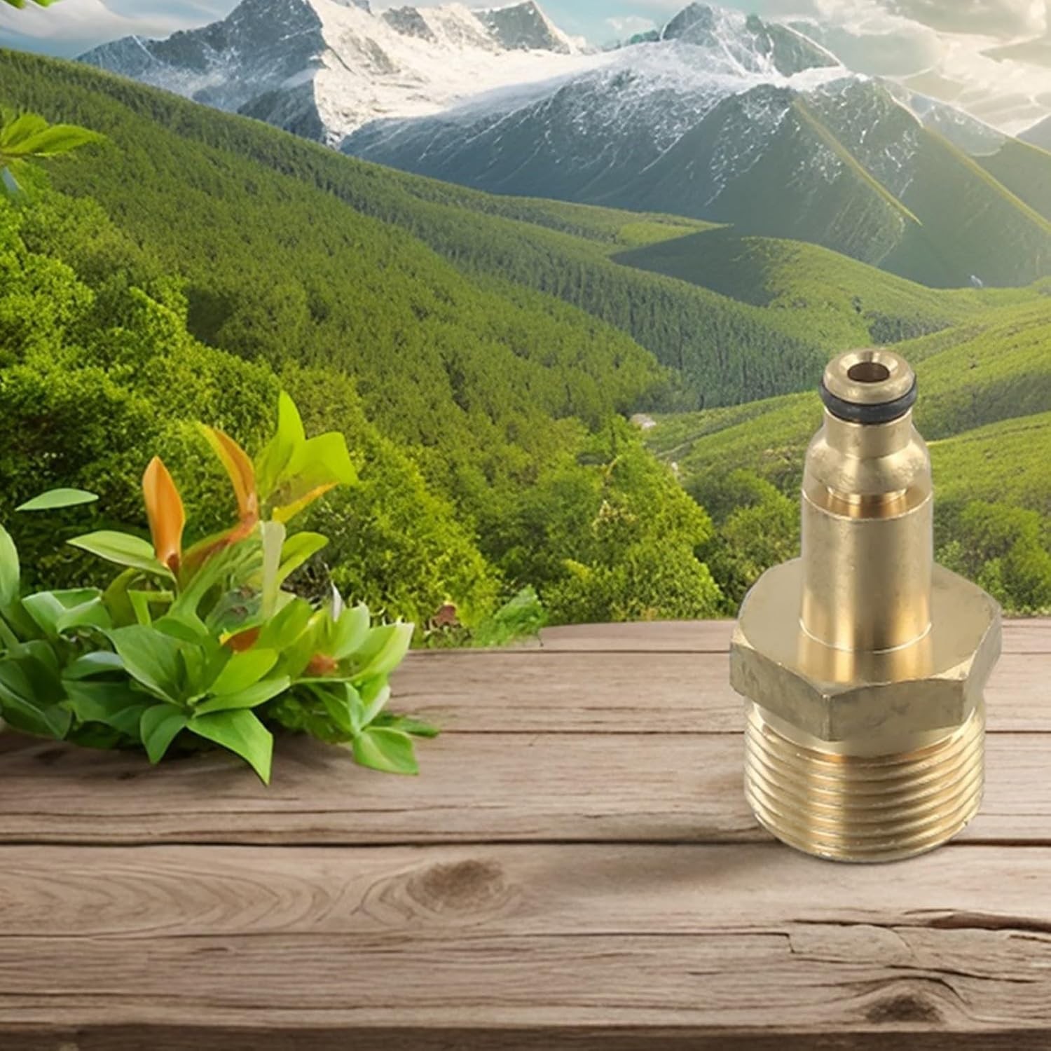 Gold M22 Adapter – High Pressure Hose Connector for Reliable Performance
