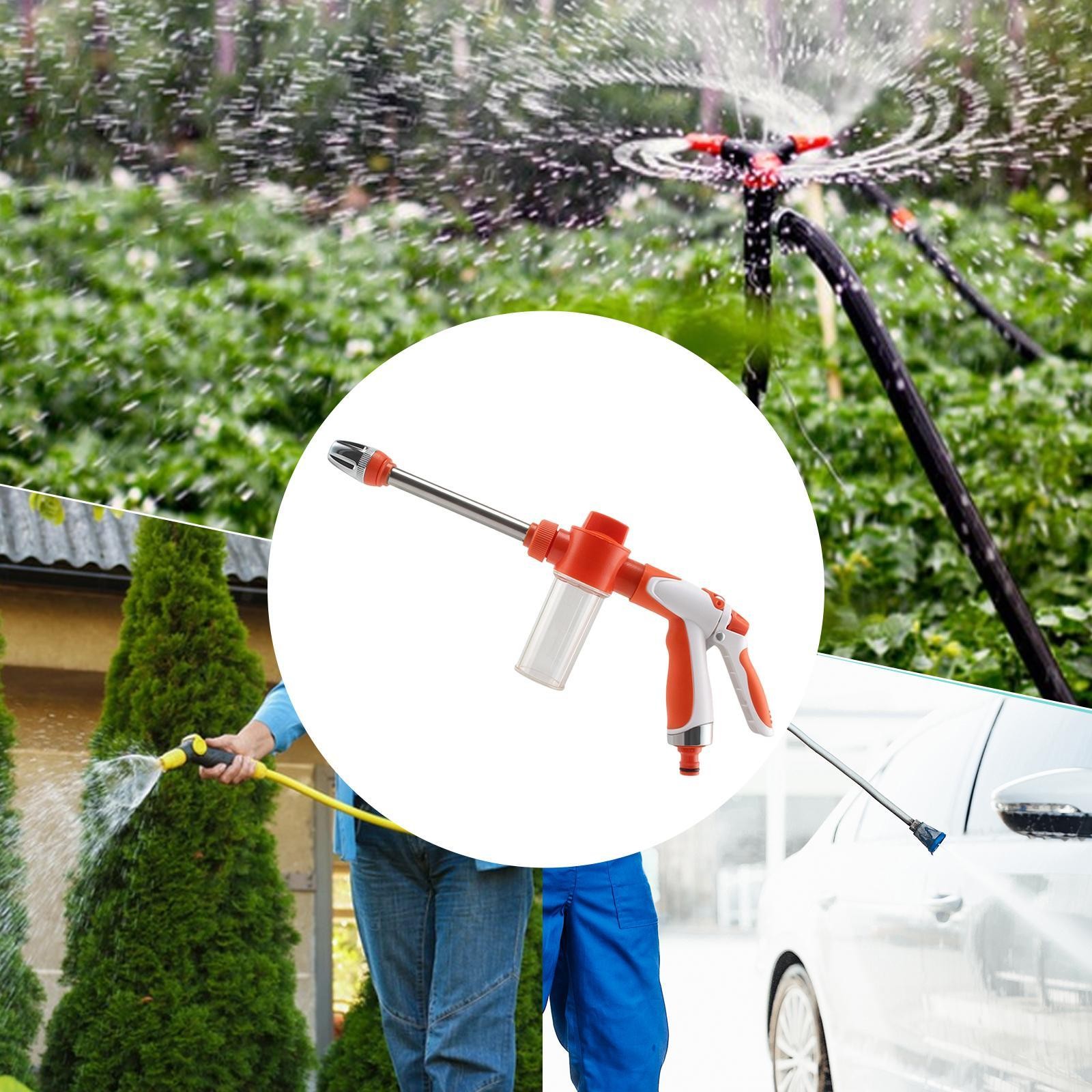 Car Wash Sprayer Watering Sprayer Cleaning Tool Professional Adjustable for