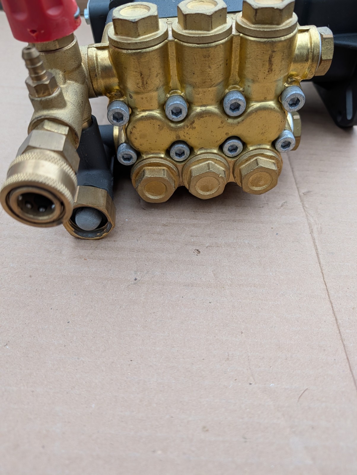 Vortex Pressure Washer Pump 4400 psi/4000psi 4 GPM 1″ Shaft Horizontal
