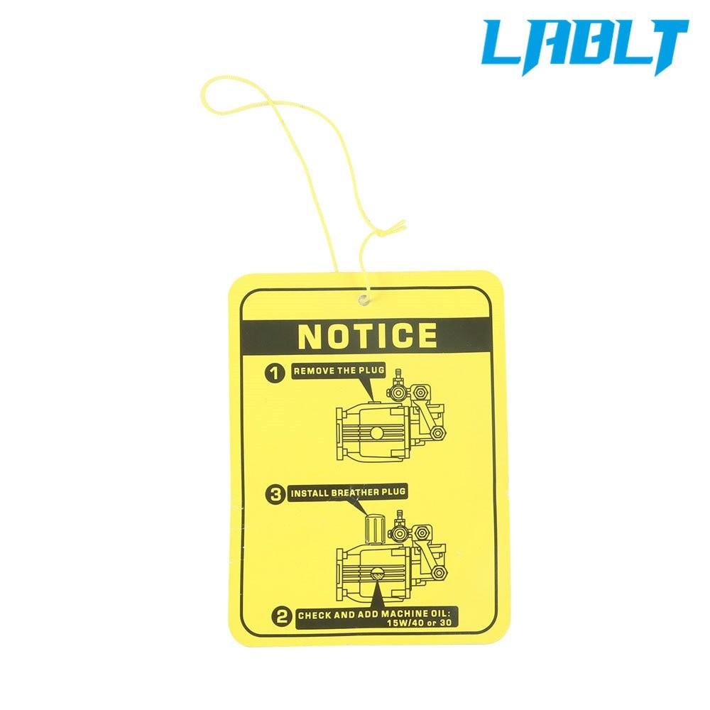 LABLT Pressure Washer Pump 3/4 HorizShaft MAX 3000 PSI 2.5 GPM Oil Sealed