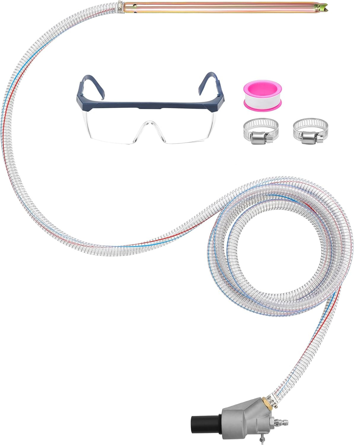 Pressure Washer Sandblasting Kit, Wet Sand Blaster for Pressure Washer with 18 F