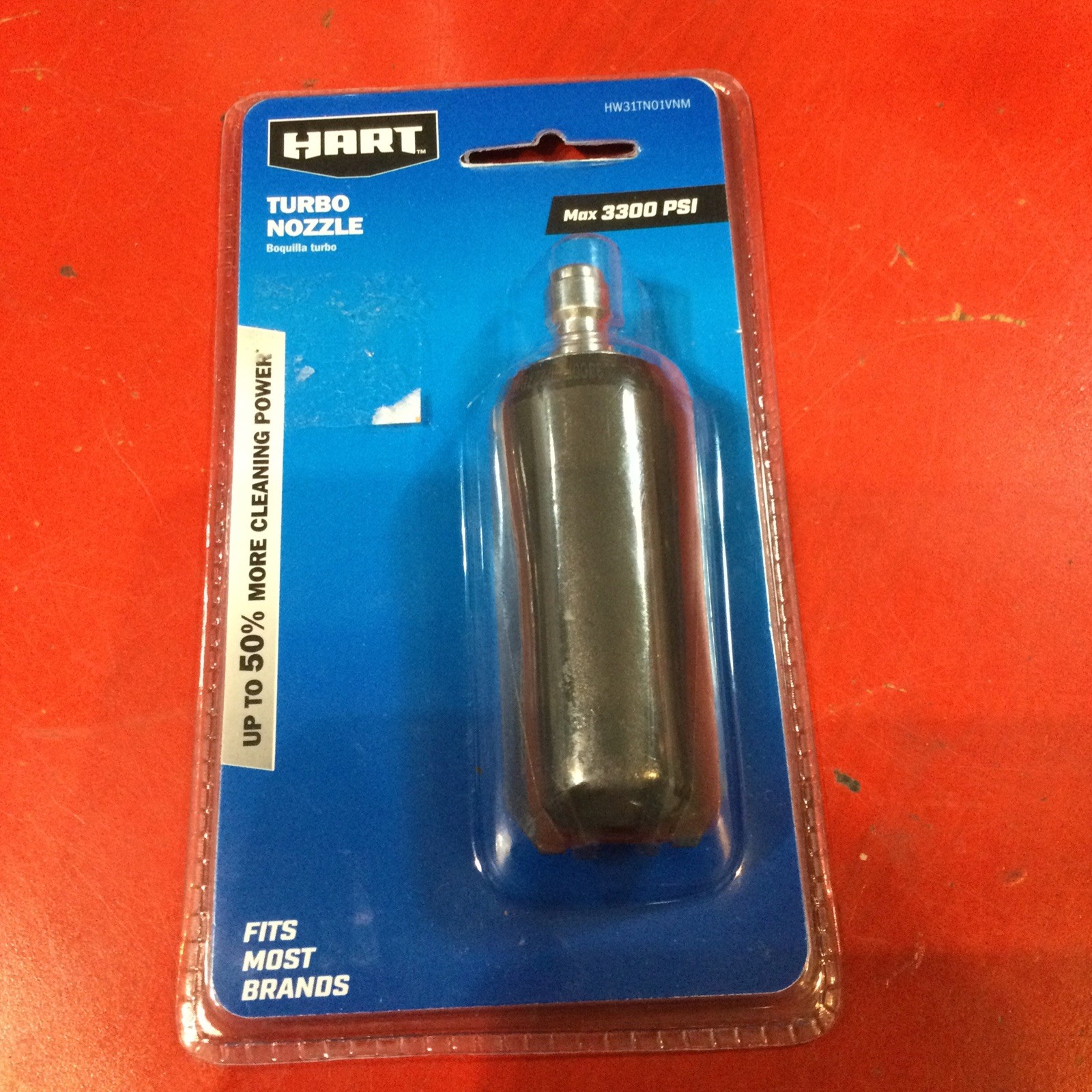 NEW Hart HW31TN01 Turbo Nozzle 3300 Max Psi for Pressure Wash