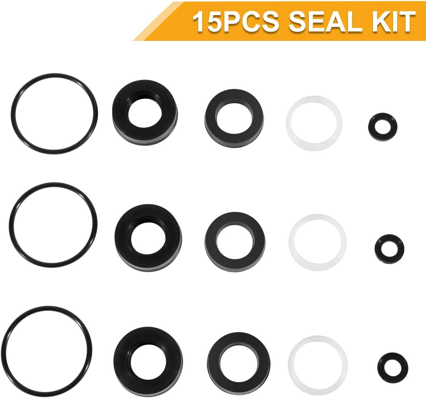 34262 Seal Kit for Cat Pump 66DX 6DX Pressure Washer Pump for 6DX35G1I, 6DX40G1I
