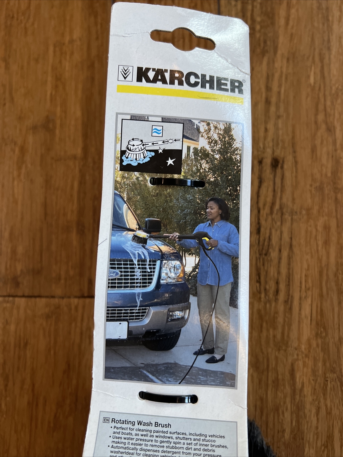 Karcher Universal Rotating Wash Brush Kit For Electric Pressure Washers 2300 Psi