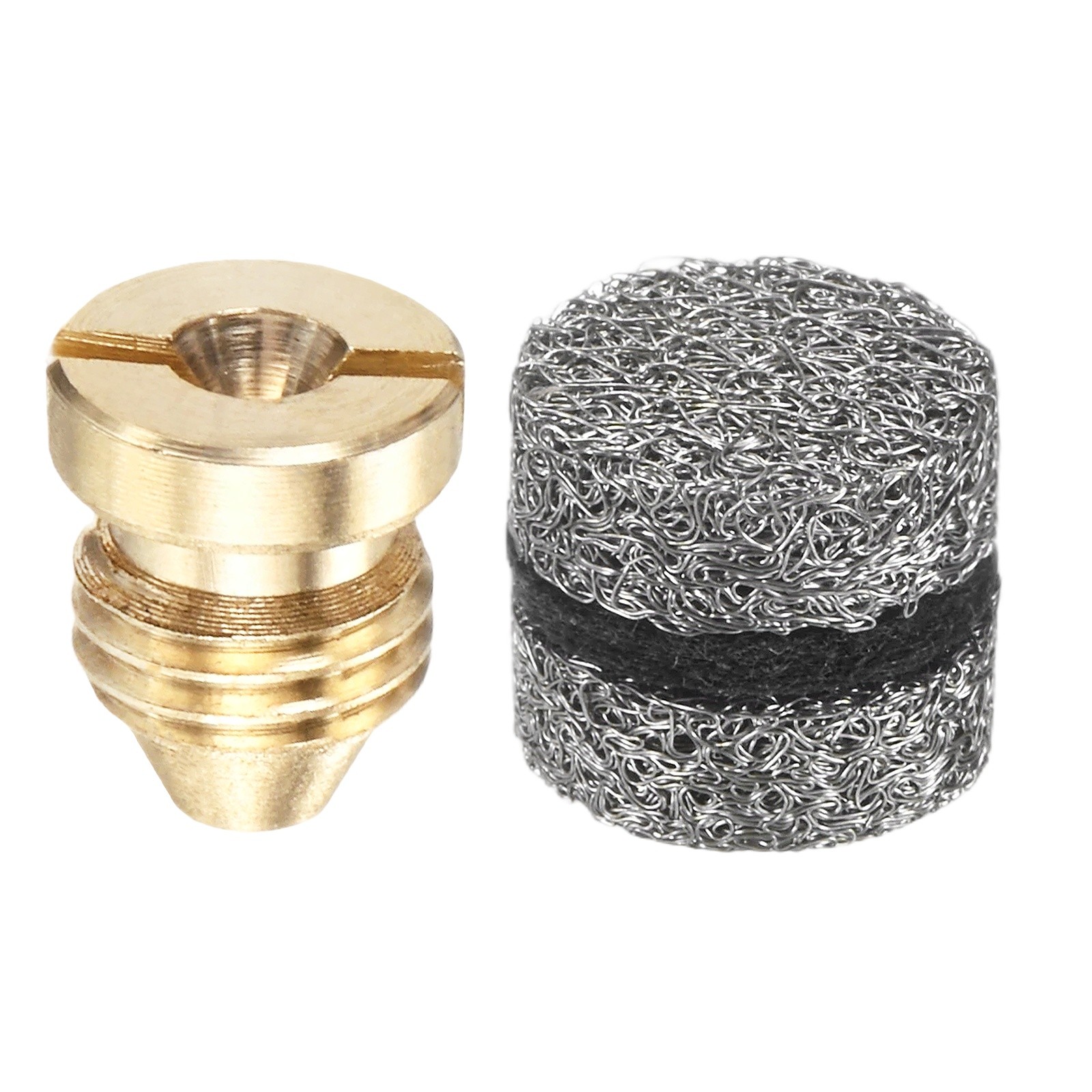 1-Set 0.8mm Copper Orifice Foam Cannon Nozzle and Three Layer Foam Maker Meshes