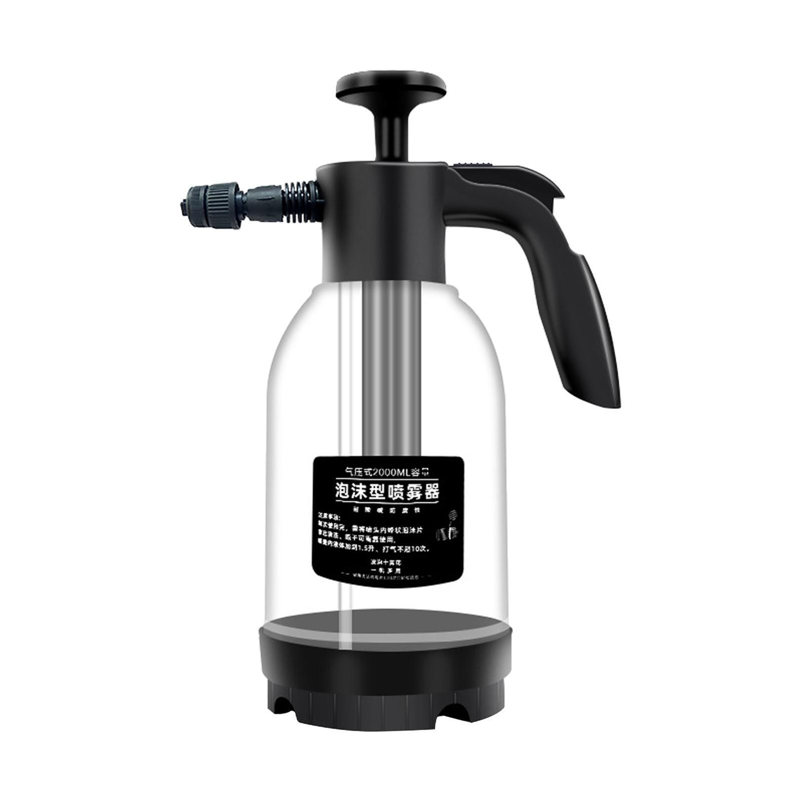 Car Wash Pump Manual Foaming Sprayer Hand Pressurized for House Cleaning