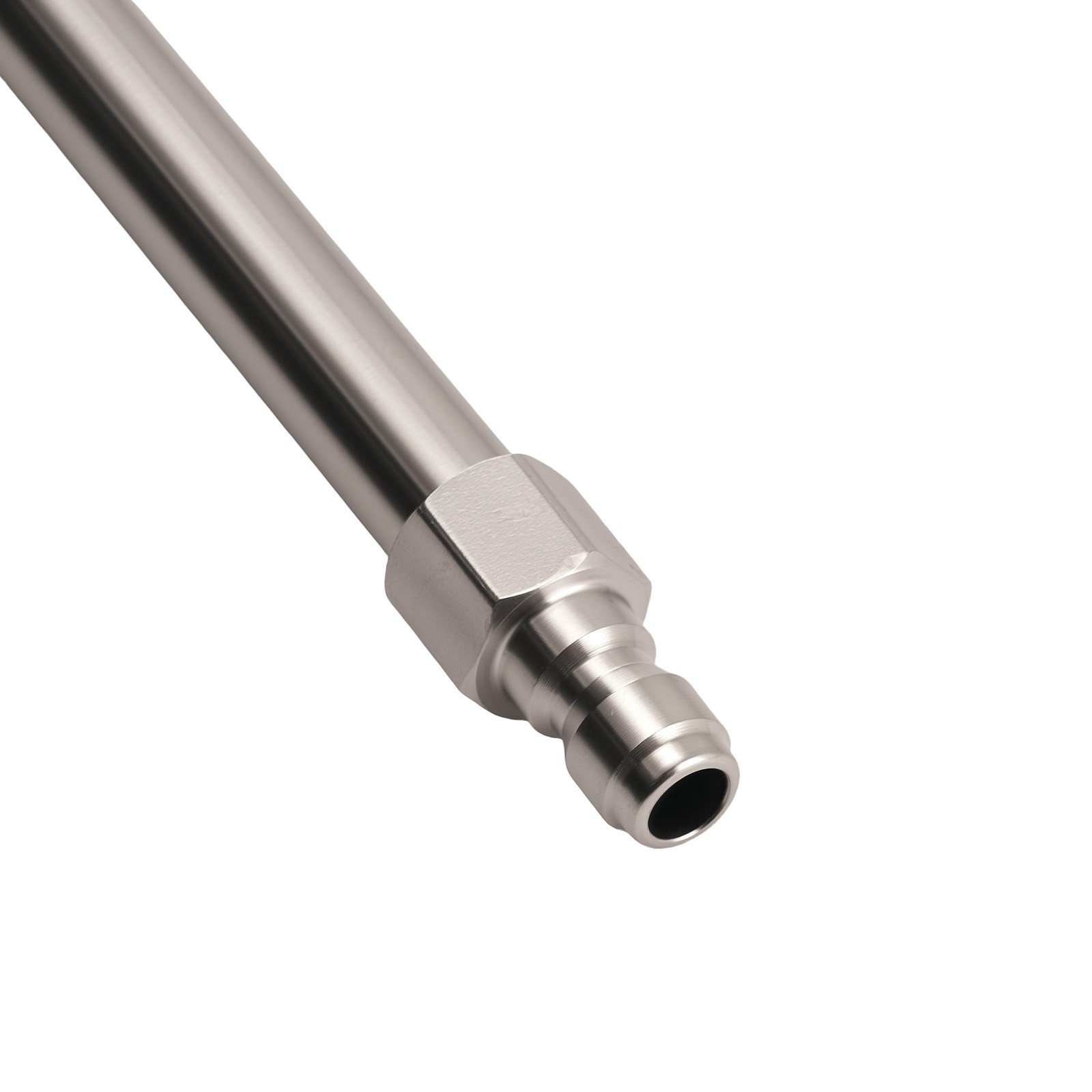 120″ Pressure Washer Extension Rod Stainless Steel Gutter Cleaning Tool Kit