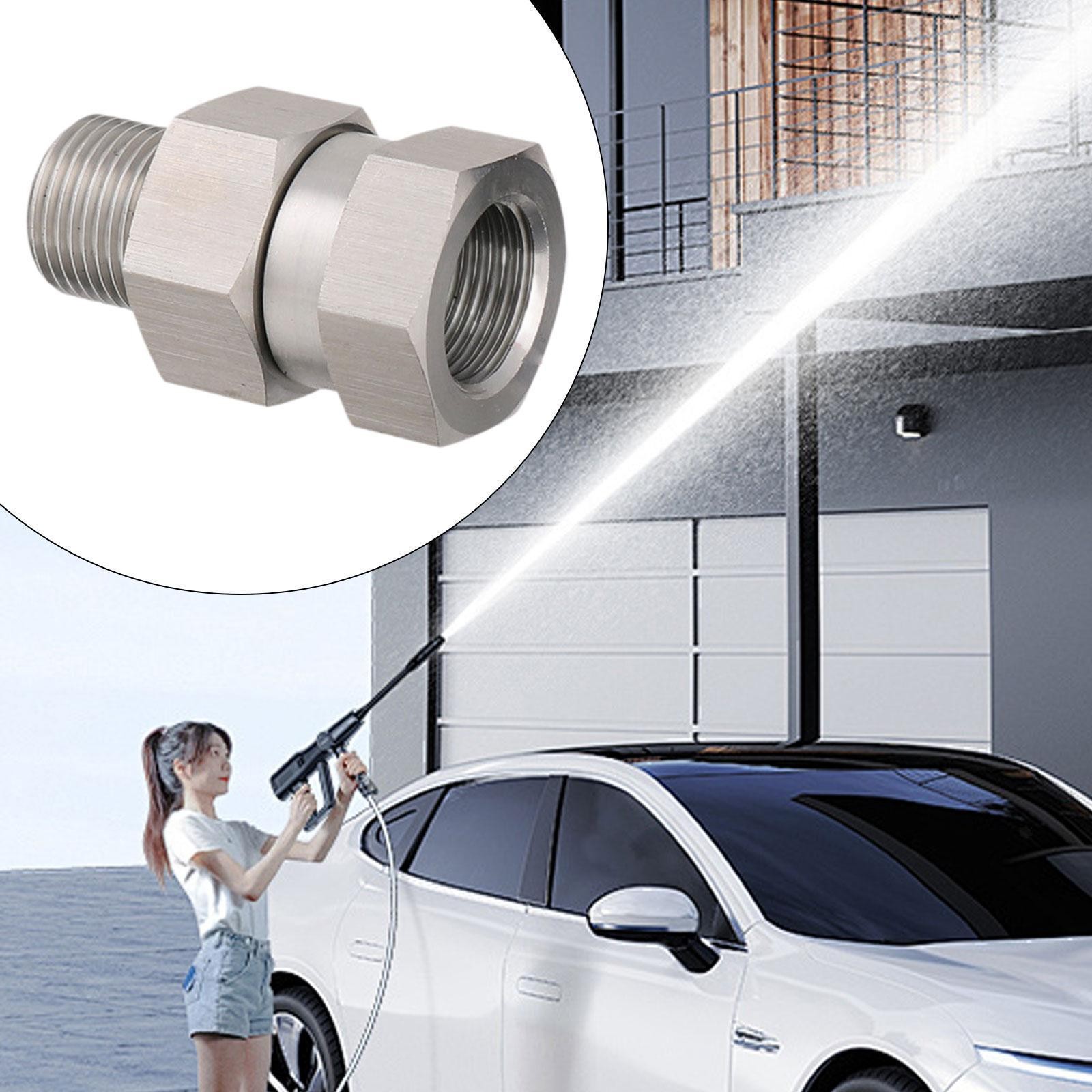 3/8 inch Pressure Washer Swivel Joint Anti Twist 360 Degree Rotation Connector