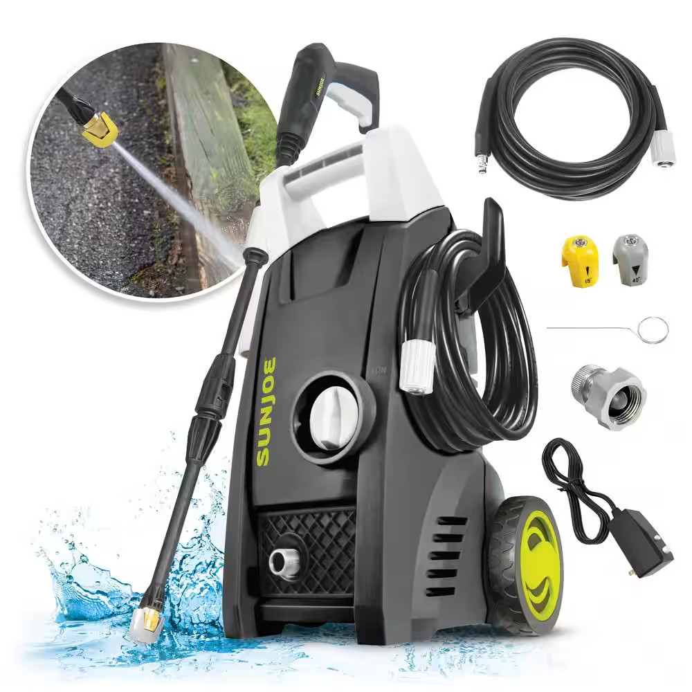 1600 PSI 1.09 GPM 11.5 Amp Cold Water Corded Electric Pressure Washer