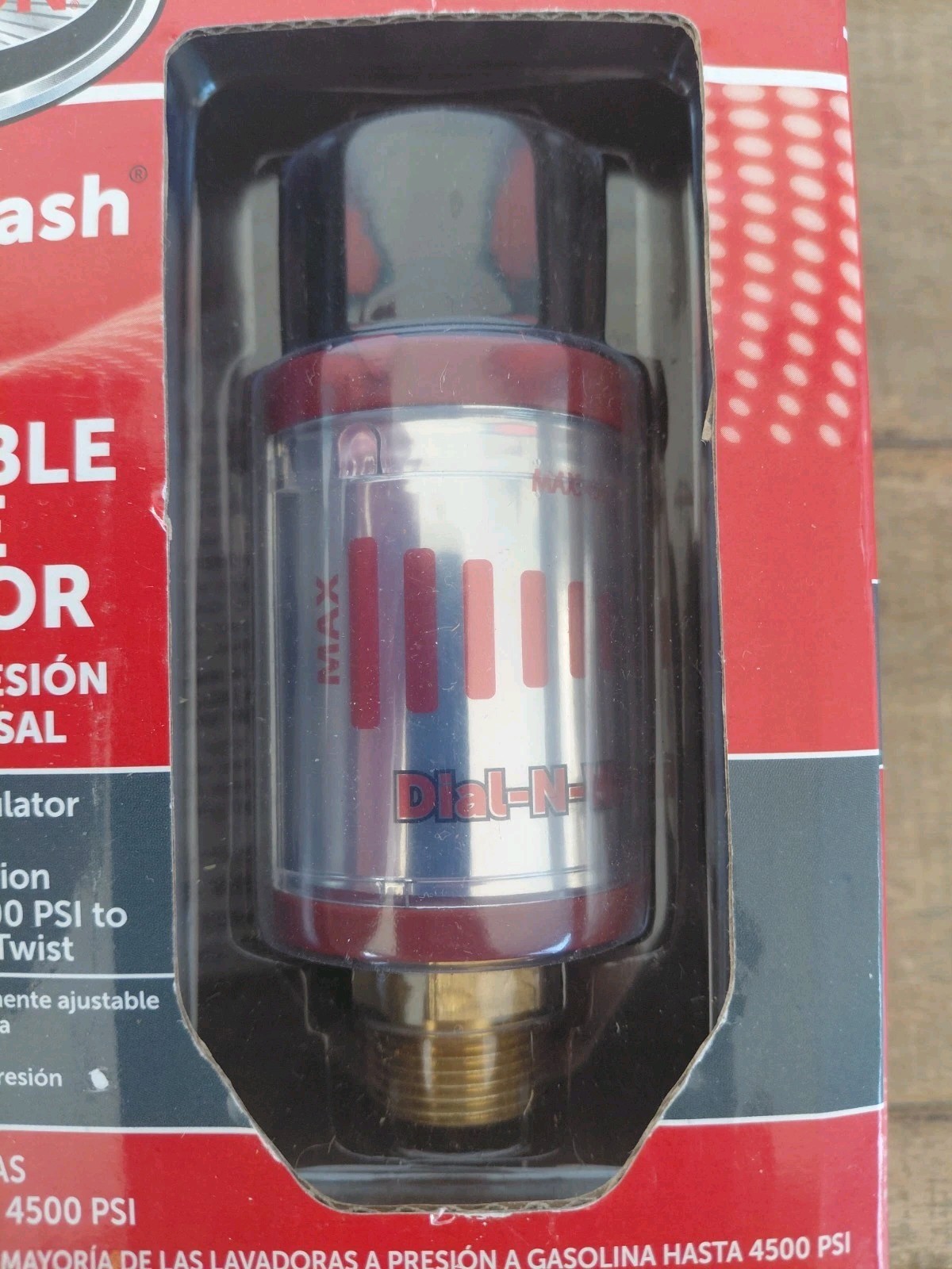 Simpson 4500PSI Dial-N-Wash Adjustable Pressure Washer Regulator 82232