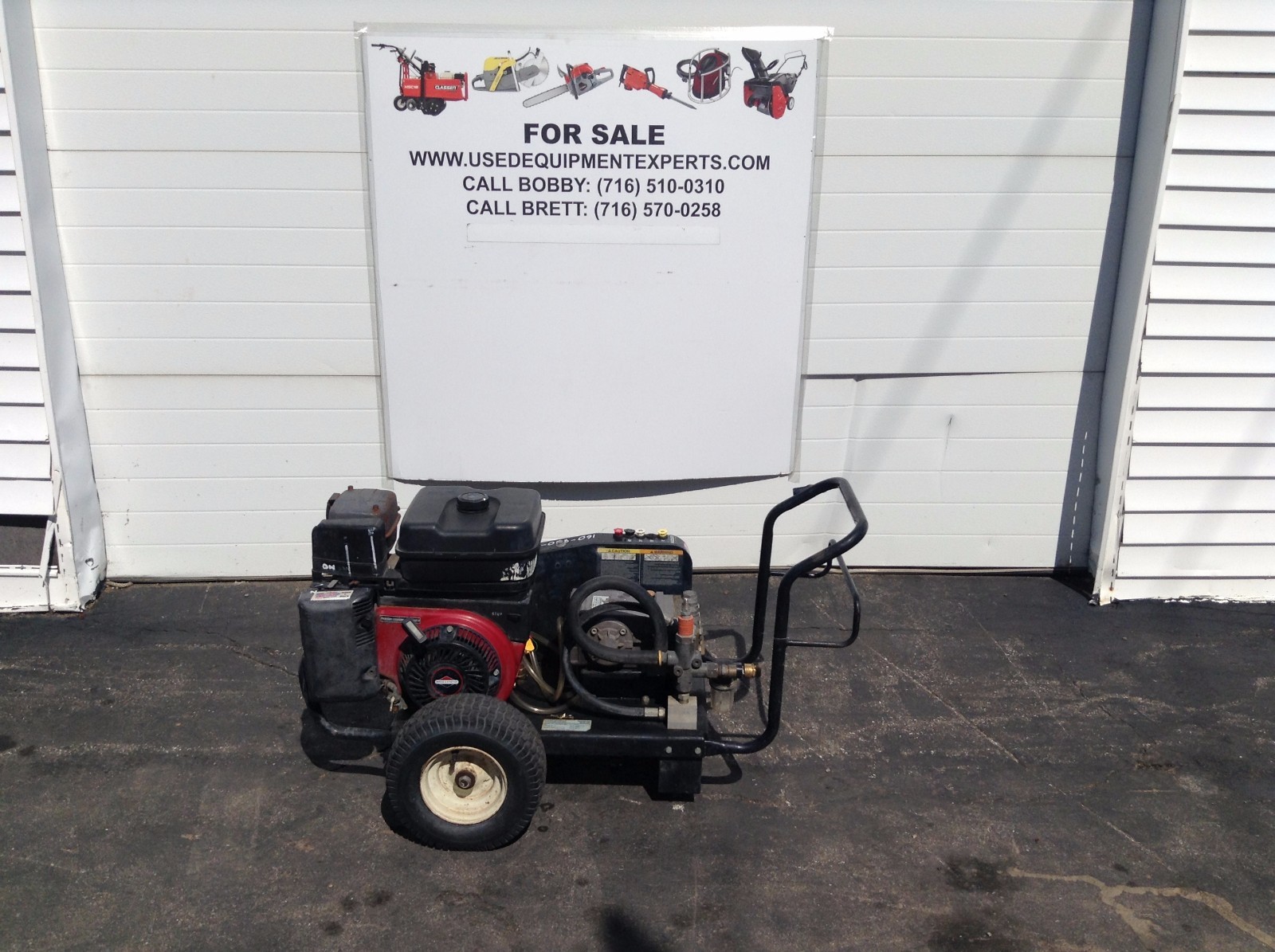 Mi-T-M 3000 psi used Pressure Washer 11 hp Gas Water Washers Cleaner Commercial