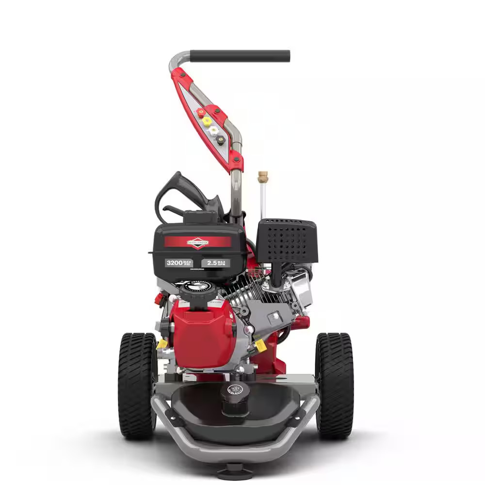 3200 MAX PSI 2.5 MAX GPM Gas Pressure Washer with Control Touch Project Selector
