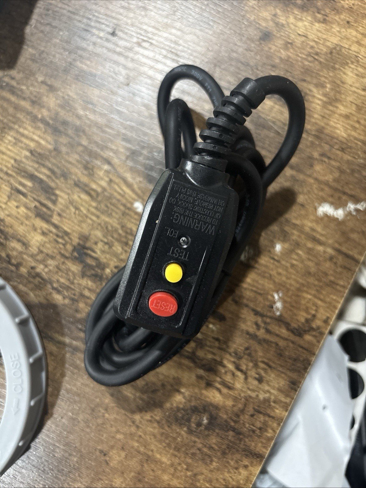 GFCI Plug 15Amp 3 Prong 120V for Pressure Washer