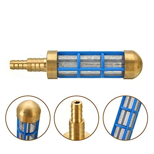 Brass 3/4 and 5/8 Inch Hose Water Suction Strainer Pickup Pressure Washer