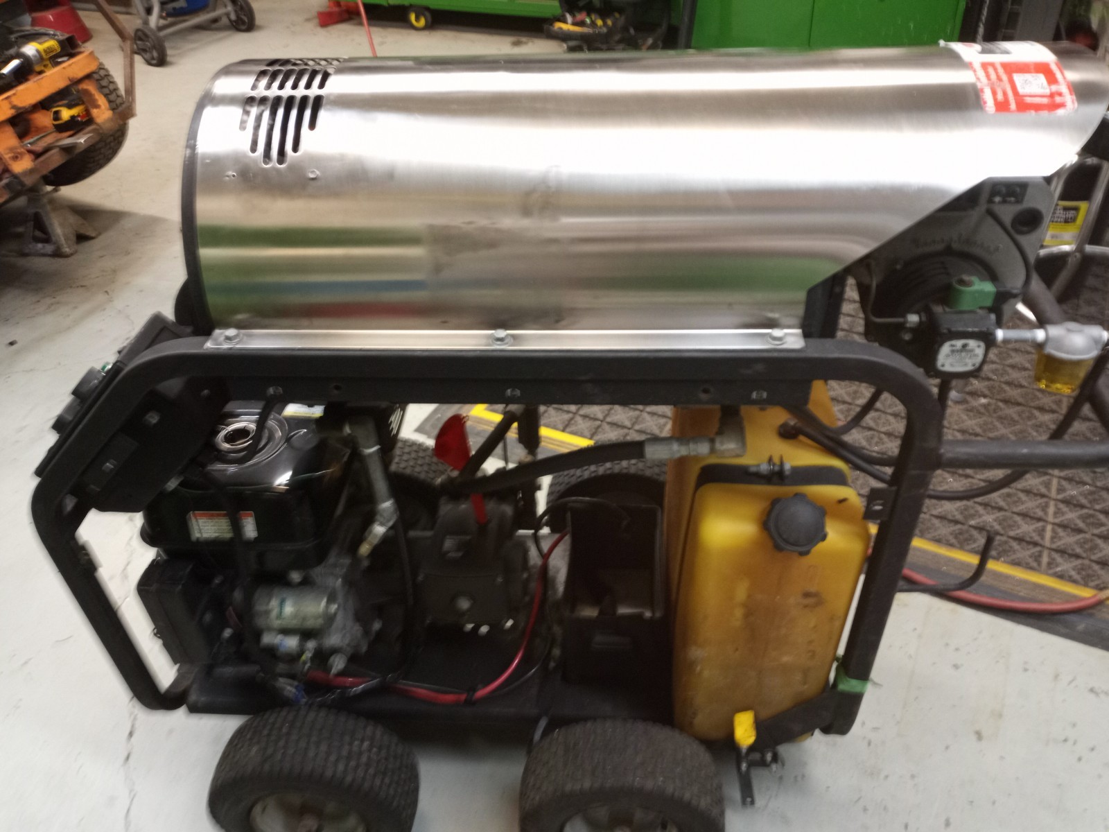 Landa heated pressure washer refurbished