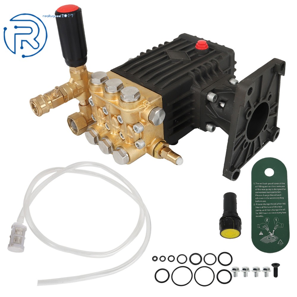 G: 3000 psi at 4 US gpm, 9 hp at 3400 rpm 1-in Shaft Pressure Washer Pump new