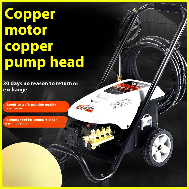 Self-priming Swash Plate Pump Cart-type Gasoline High-pressure Cleaner