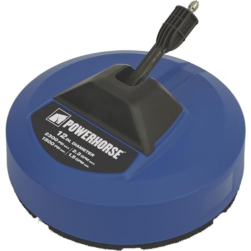 Powerhorse Surface Cleaner, 12in. Dia., 2300 PSI, 2.3 GPM