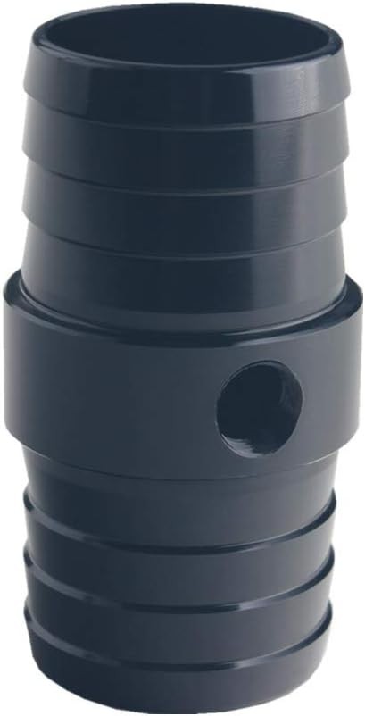 1-1/4″ Hose w/ 1/8″ NPT Steam Port Adapter Top Radiator LS Swap Coolant Black
