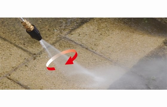 Erie Tools Pressure Washer 6.0 Rotating Turbo Nozzle 3000 PSI Quick Connect