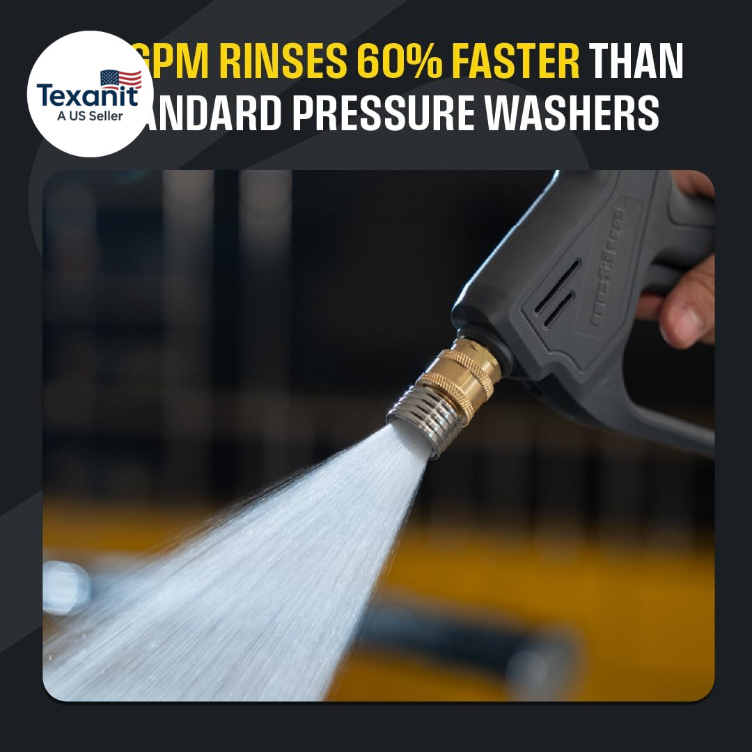 2.0 Electric Pressure Washer (Tool Only) – 2.0 GPM High Pressure Washer for DIY