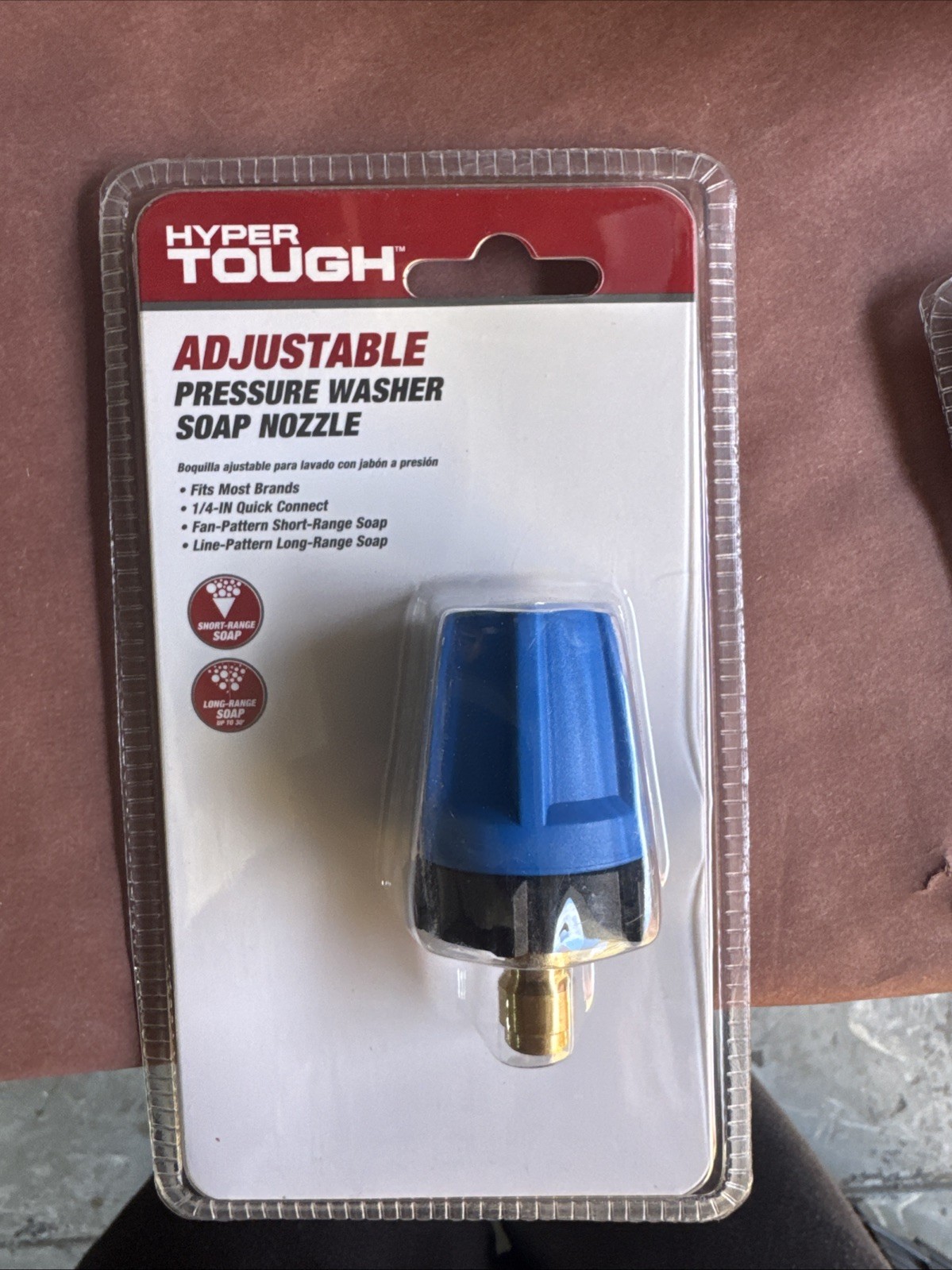 Hyper Tough Adjustable Pressure Washer Soap Nozzle 1/4” Quick Connect Lot Of 5