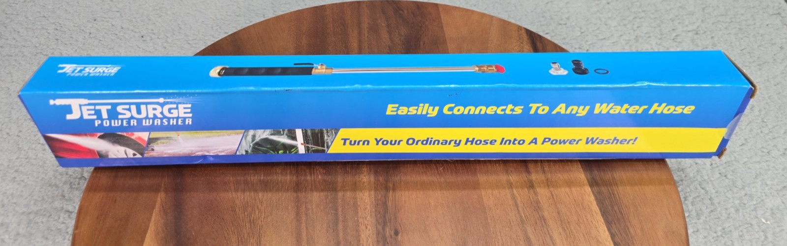 Jet Surge, Power Washer, Hose Attachment Easy To Use, Convenient